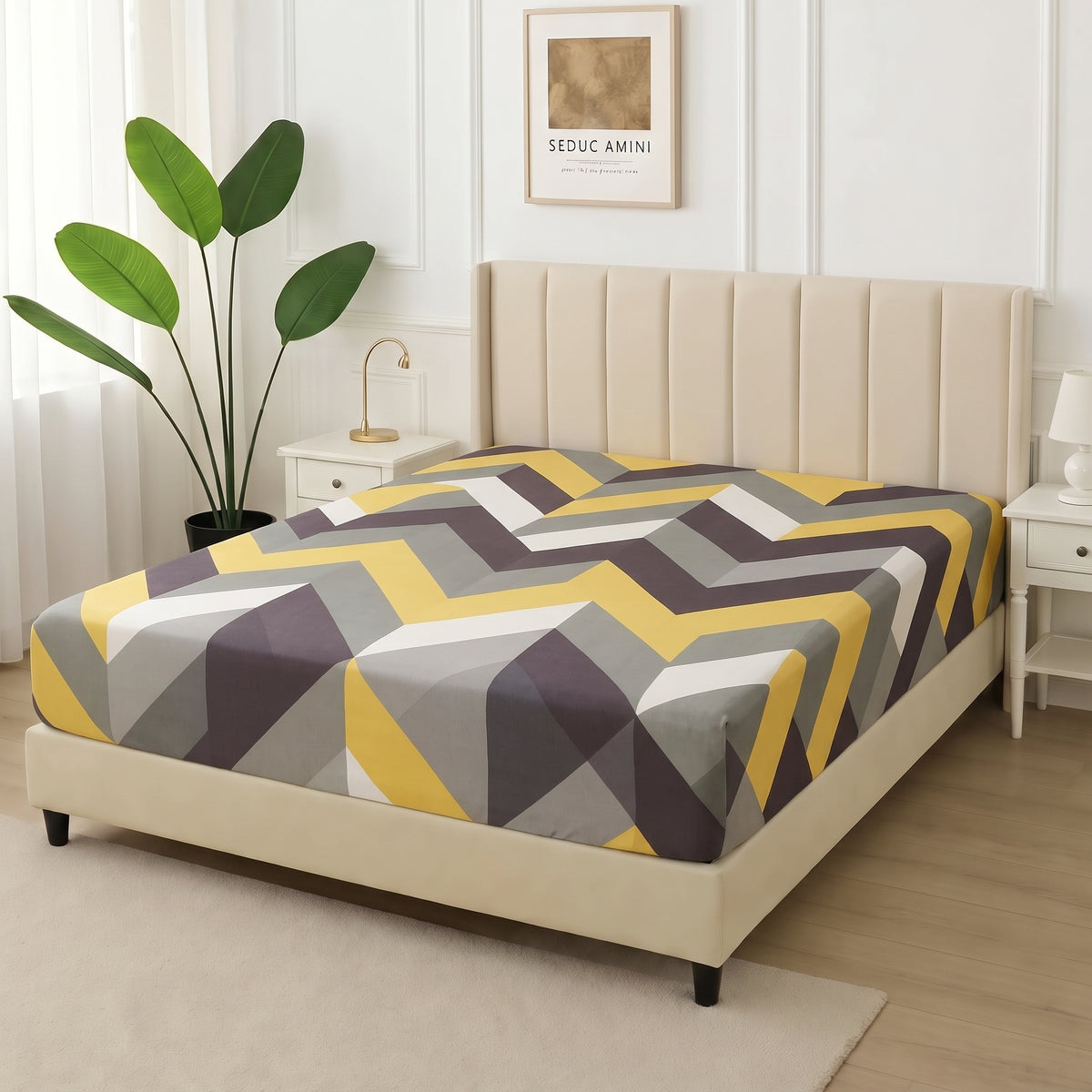 Yellow Triangle - Only Fitted Sheet