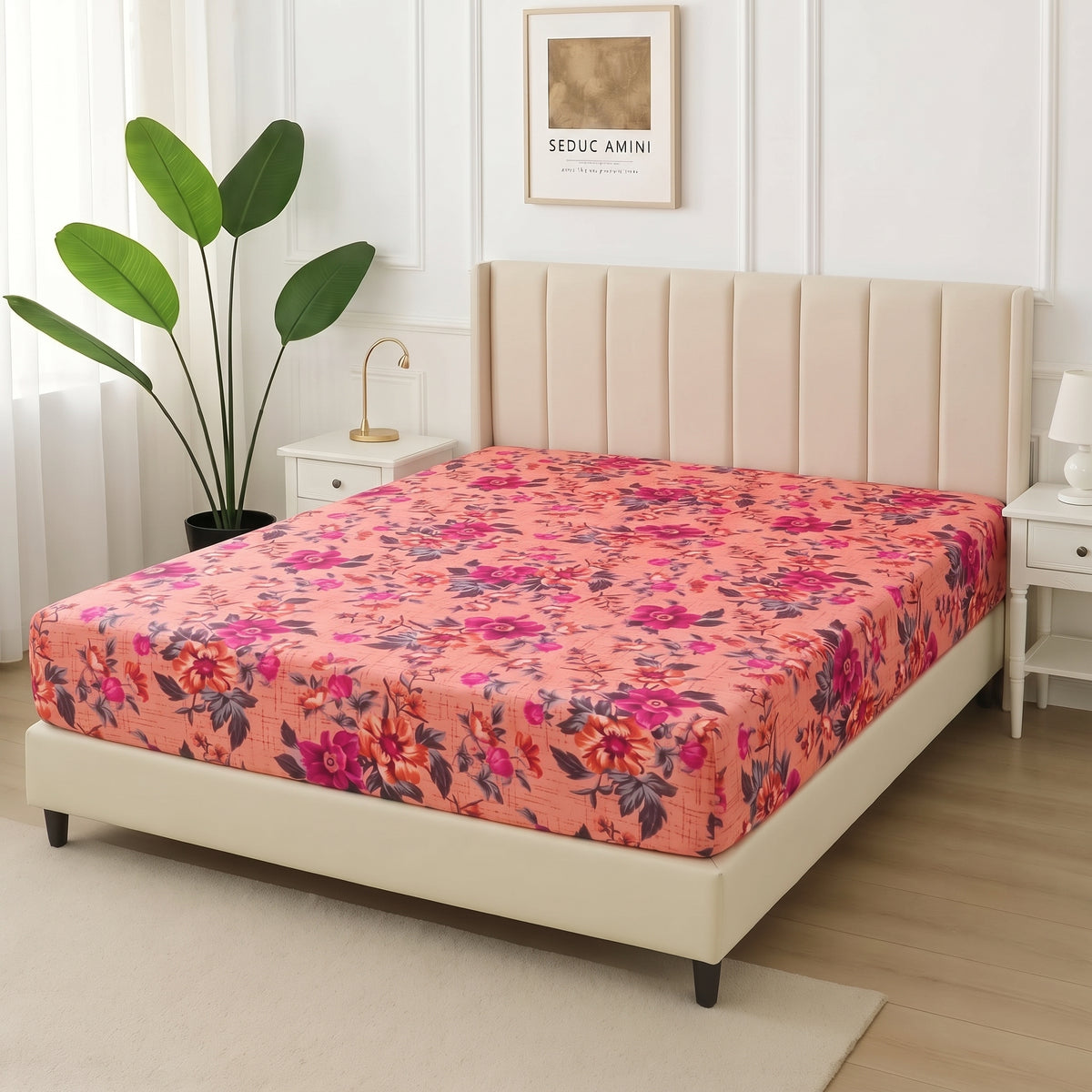 Peach Paradise - Only Fitted Sheet