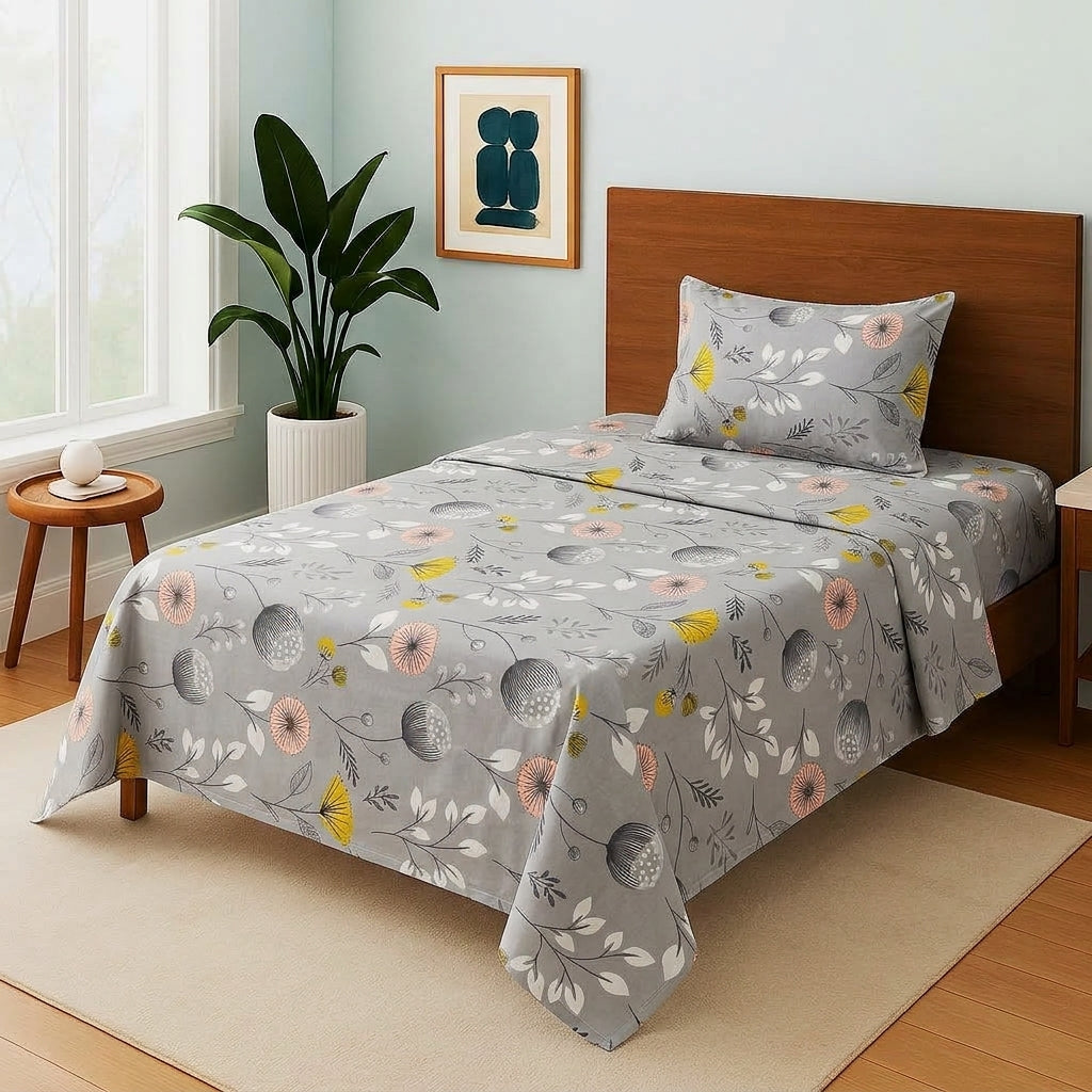 Whispering Pods - Single Bedsheet Set