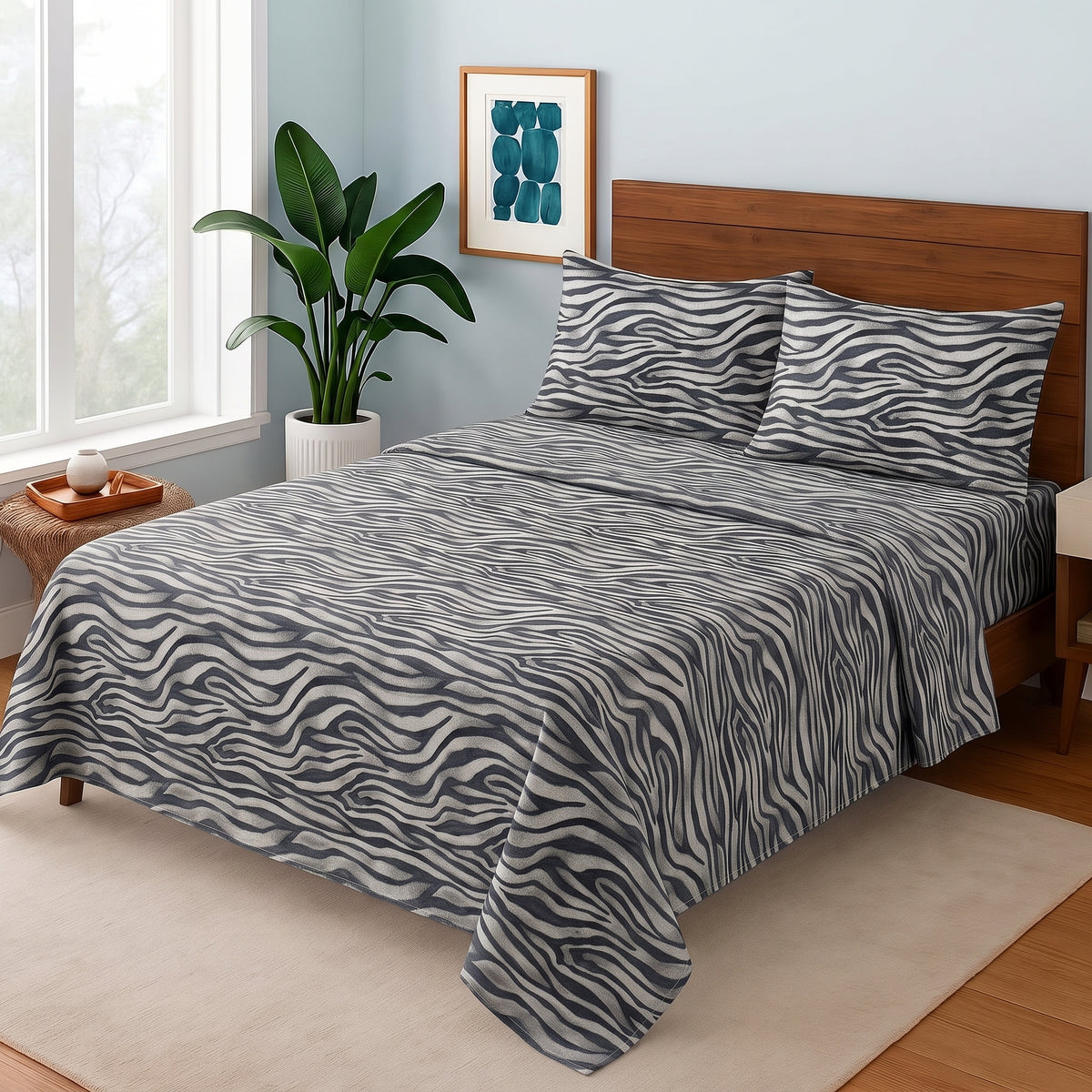Safari Grid - Bedsheet Set