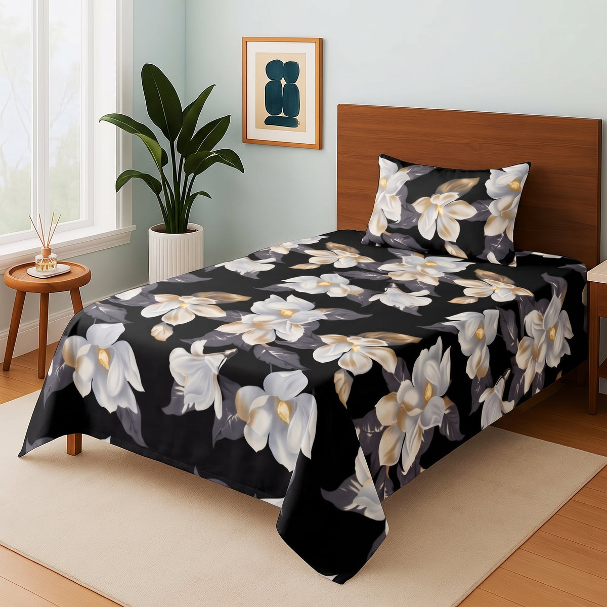 Anarkali - Single Bedsheet Set