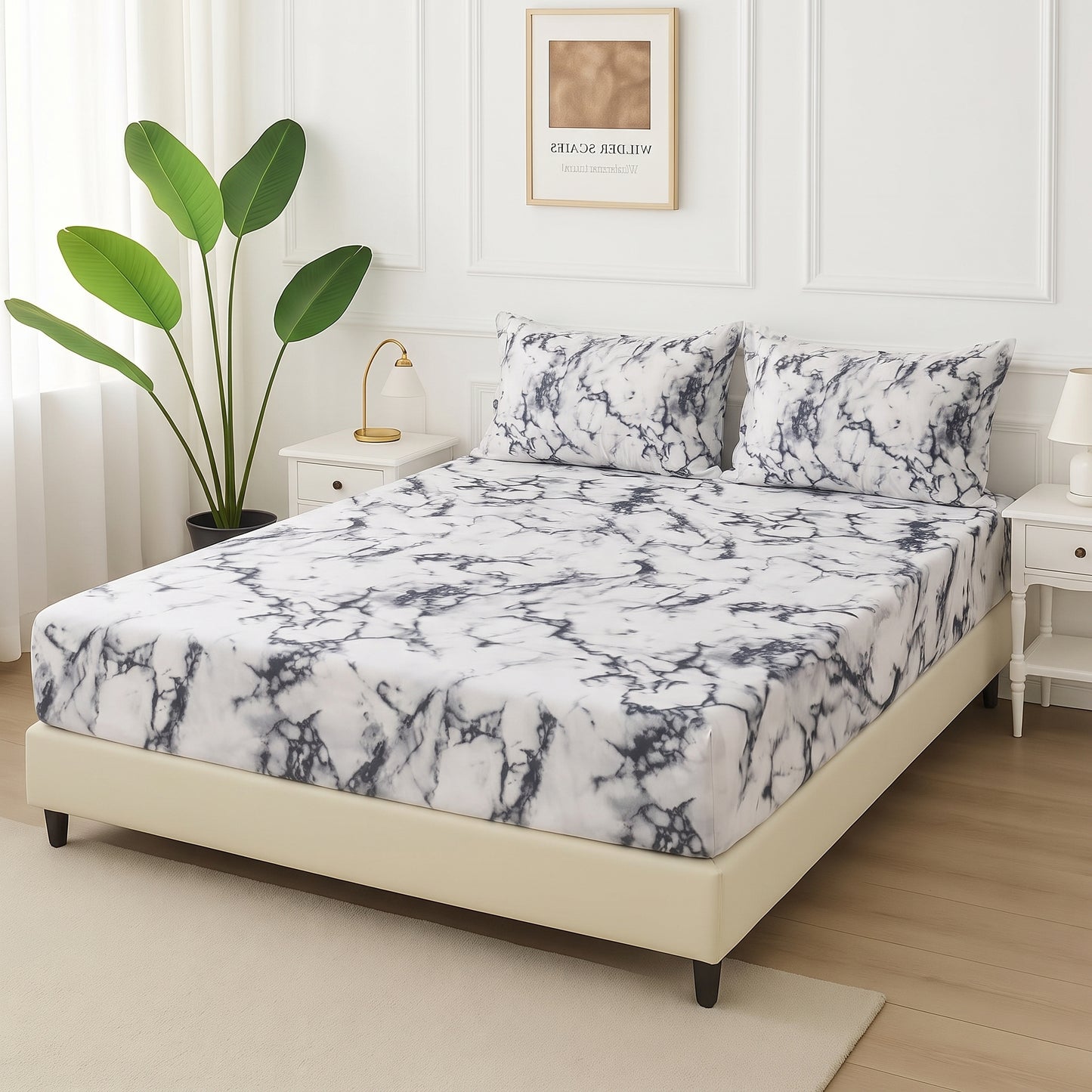 Marble - Fitted Bedsheet Set