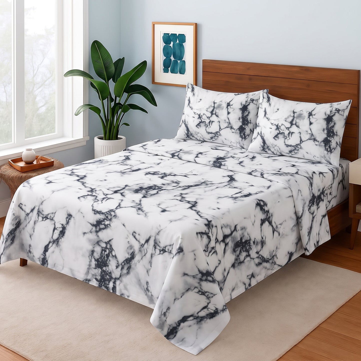 Marble - Bedsheet Set
