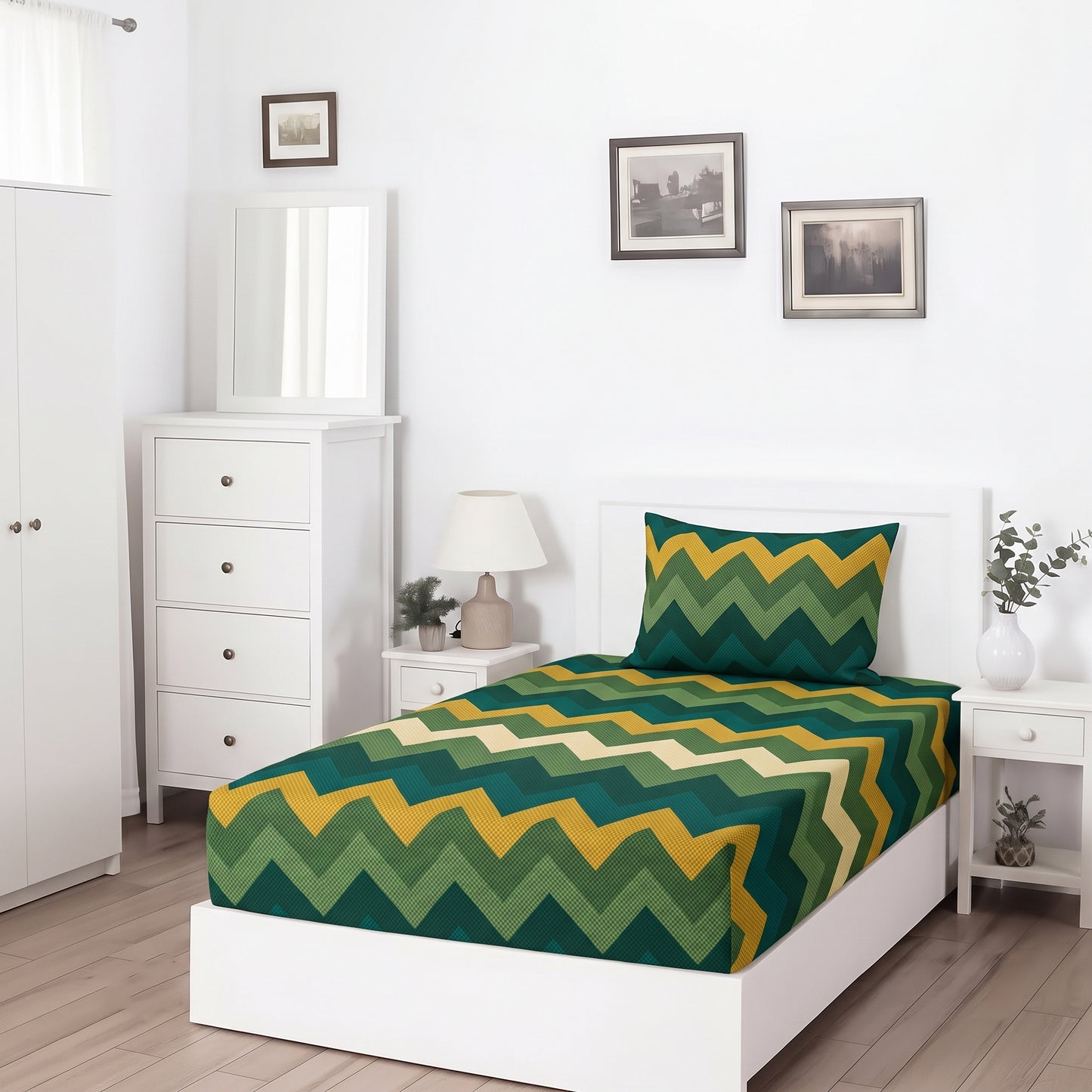 TIKTOK - SINGLE Fitted Bedsheet Set