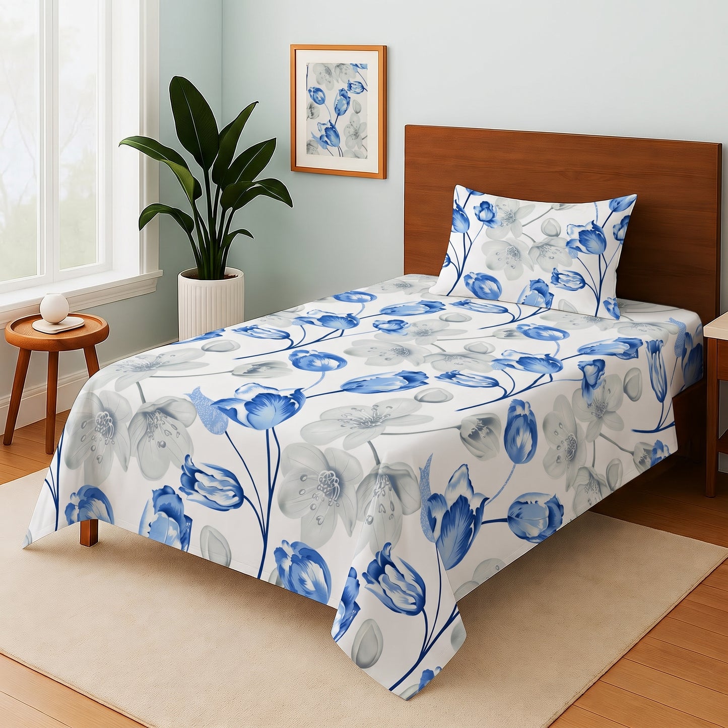 Bluebell Cascade - Single Bedsheet Set