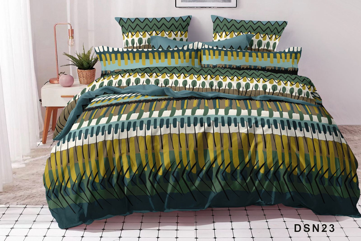 Alinta _Premium Pure Cotton 6 Comforter Set