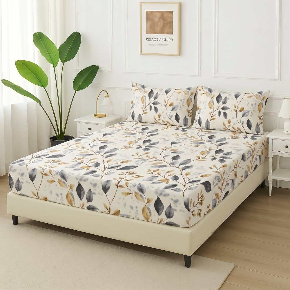 Autumn Whisper - Fitted Bedsheet Set - Zaraish.com