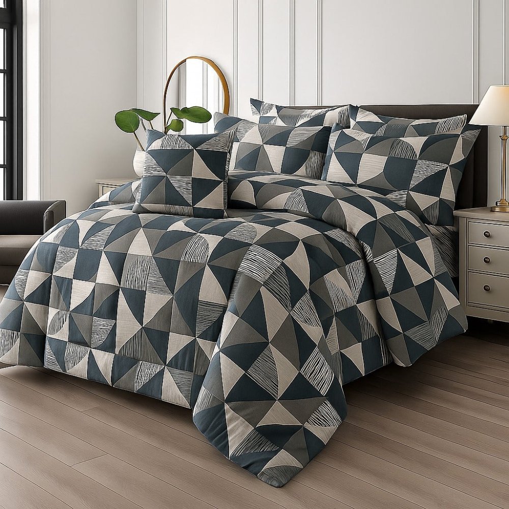BOX - 7pcs Summer Comforter Set (Light Filling) - Zaraish.com
