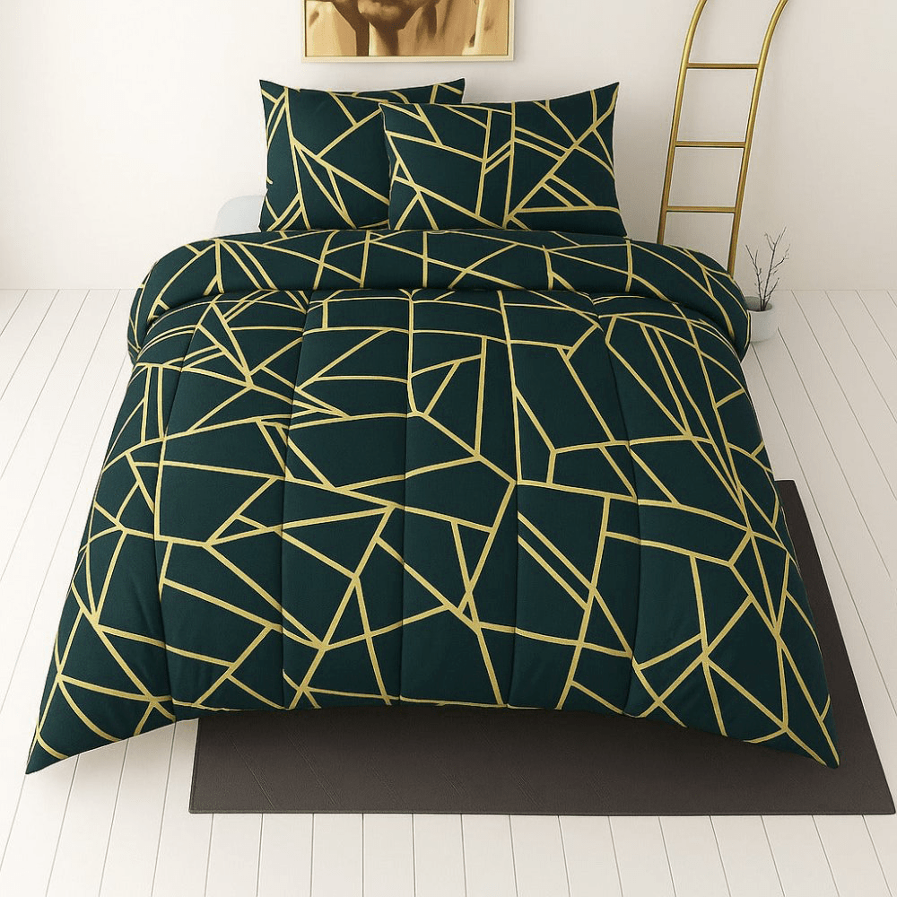 Electric - 3pcs Single Quilt Cover Set (Without Filling) - Zaraish.com
