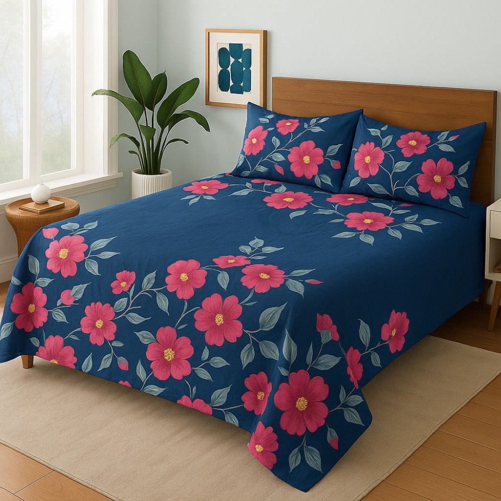 Flowery - Bedsheet Set - Zaraish.com