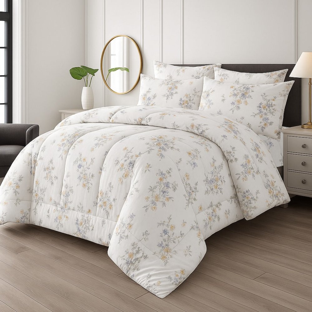 GOLD LEAVES - WINTER RAZAI Set (HEAVY FILLING) - Zaraish.com