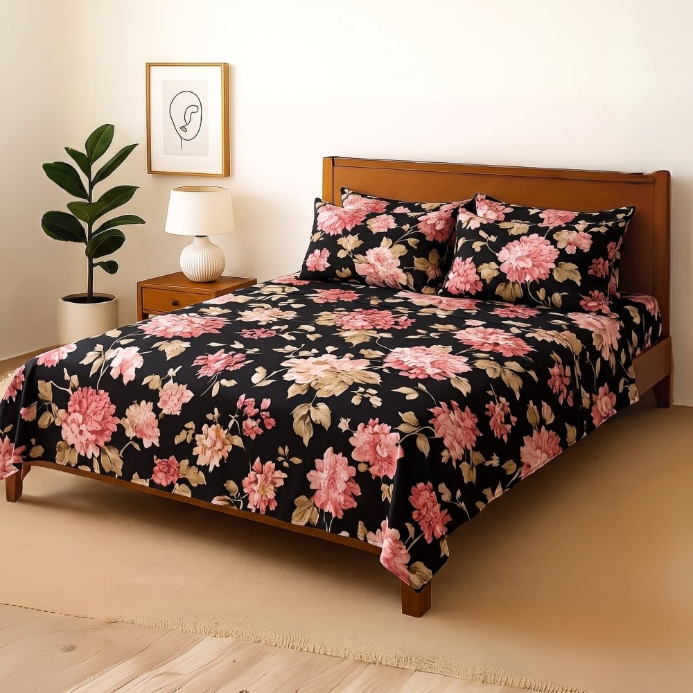 Irish- Bedsheet With 4 Pillow Covers - Zaraish.com