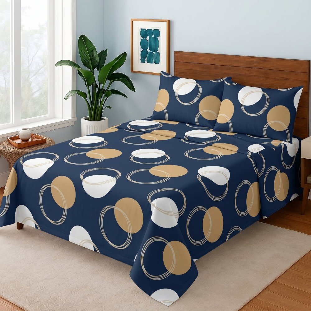 Sapphire Rings - Bedsheet Set - Zaraish.com