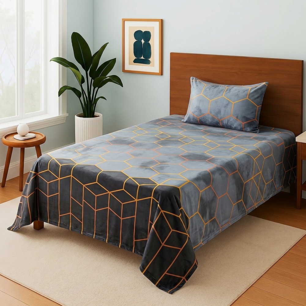 Urban Hive - Single Bedsheet Set - Zaraish.com