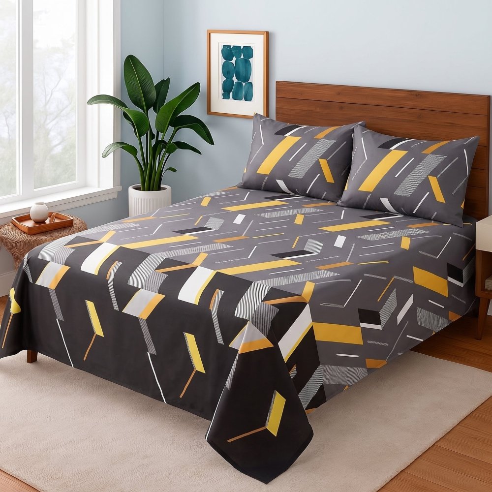 Urban Matrix - Bedsheet Set - Zaraish.com