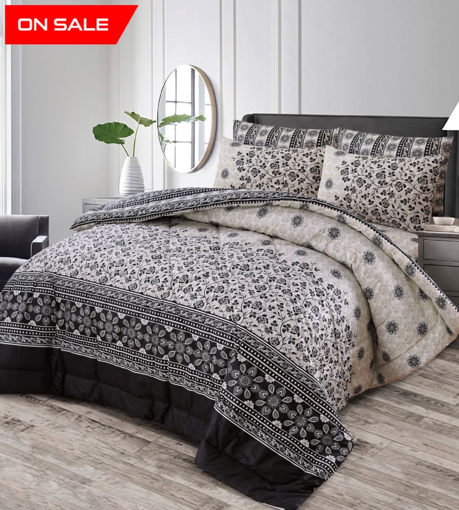 Blacky - 8pcs Summer Comforter SET (Light Filling)