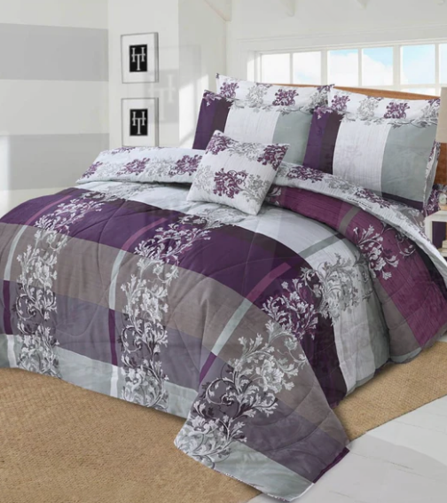 Seero- 7pcs Summer Comforter Set (Light Filling)