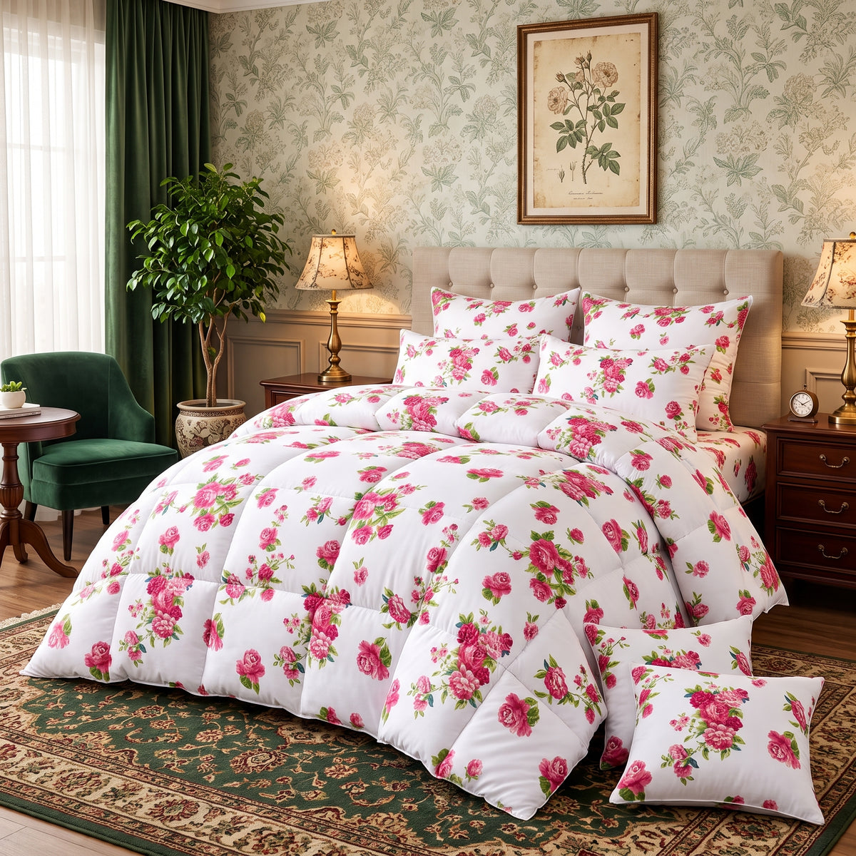 Ruby Flora  -8 pcs WINTER RAZAI Set (HEAVY FILLING)