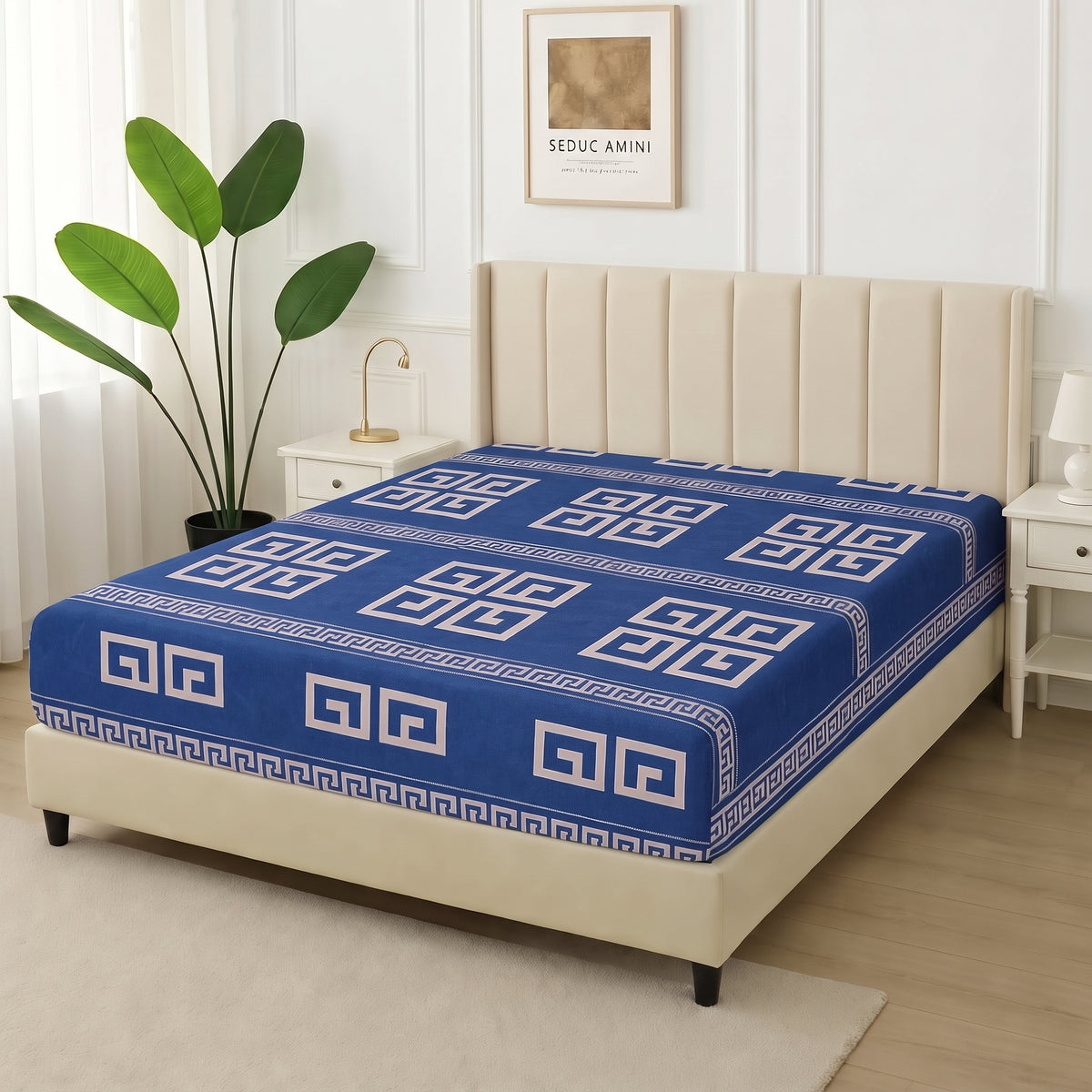 Blue Gucci - Only Fitted Sheet
