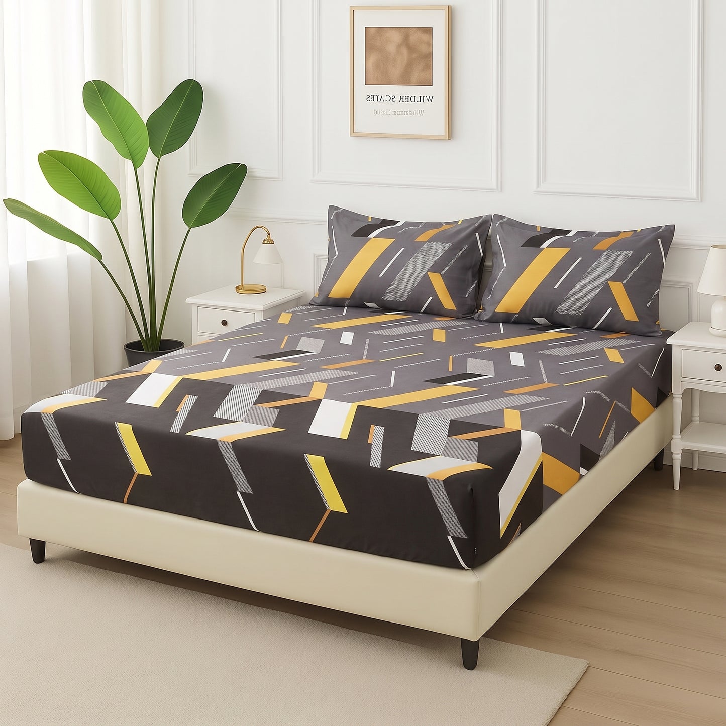 Urban Matrix - Fitted Bedsheet Set