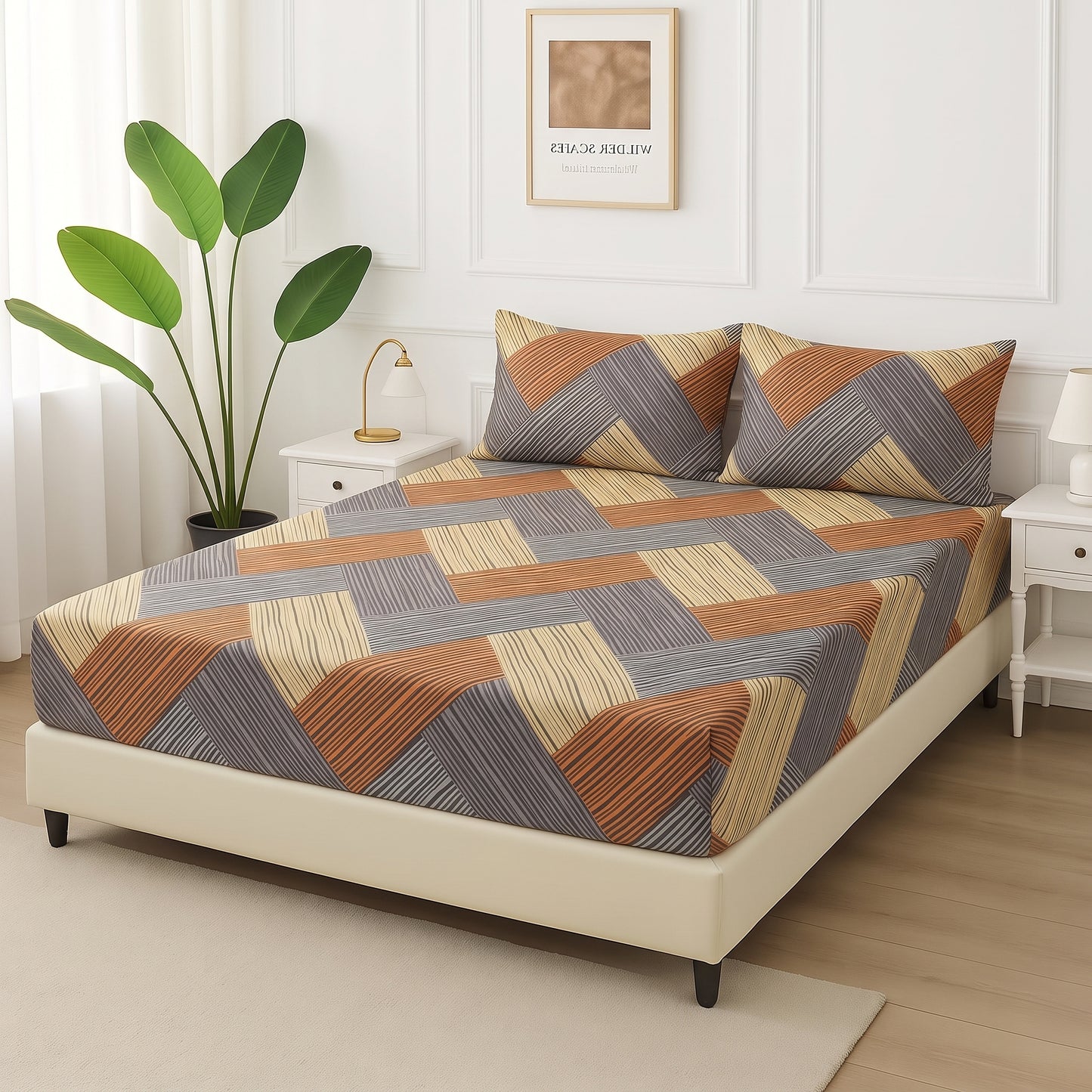 Mosaic - Fitted Bedsheet Set