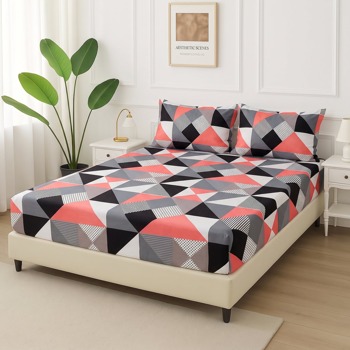 Polygon - Fitted Bedsheet Set
