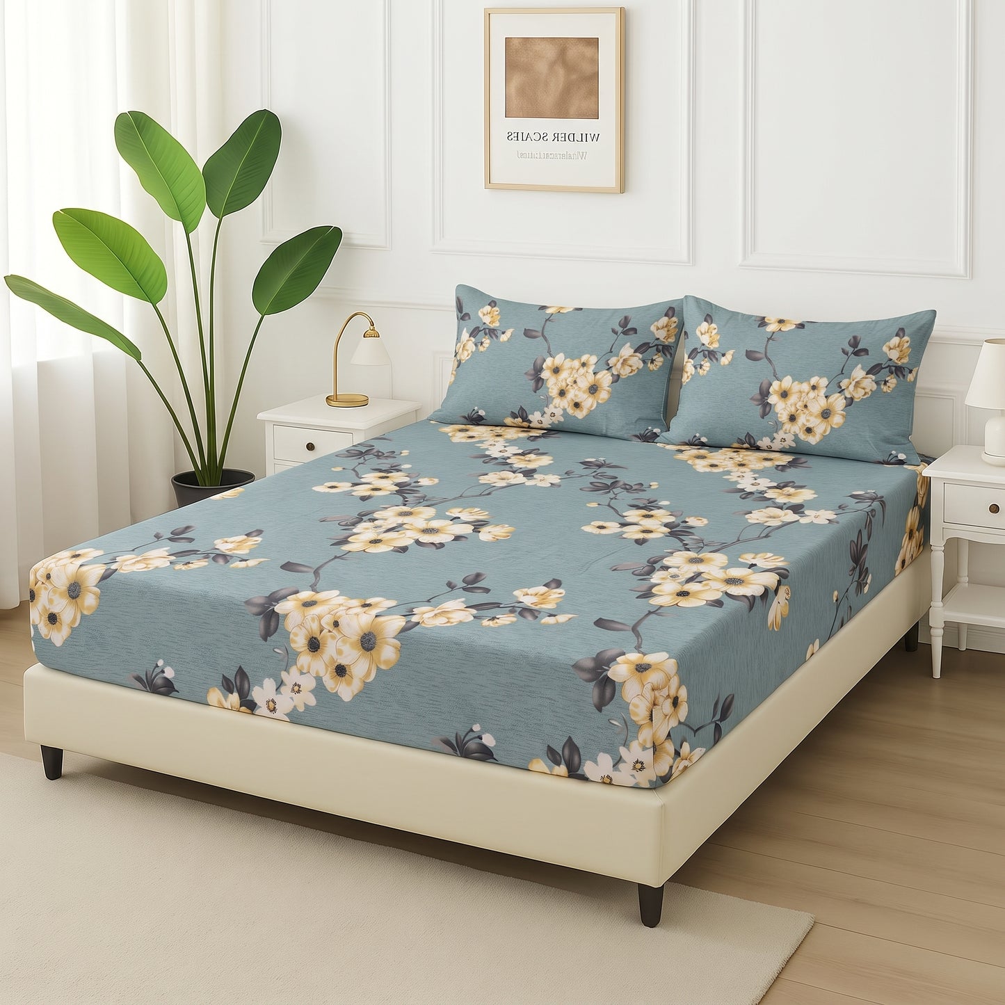 Willow Crest - Fitted Bedsheet Set