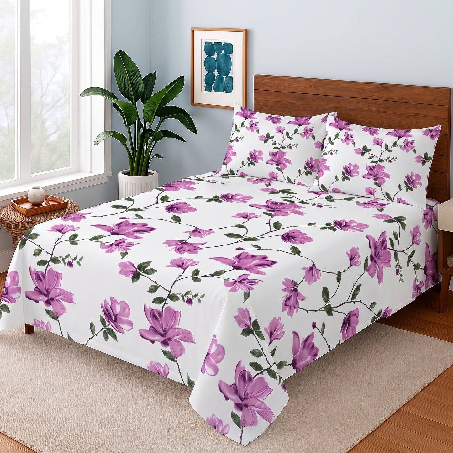 Lilac Branch - Bedsheet Set