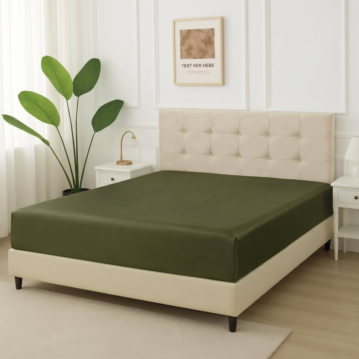 Mehandi - Silk Only Fitted Sheet