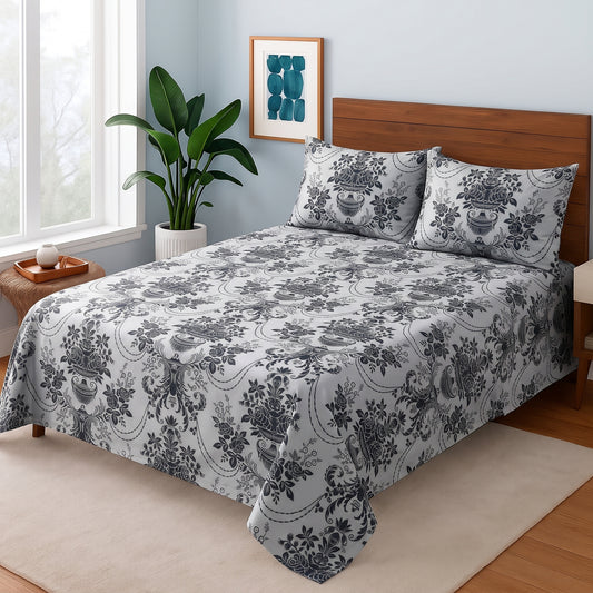 Royal Damask - Bedsheet Set