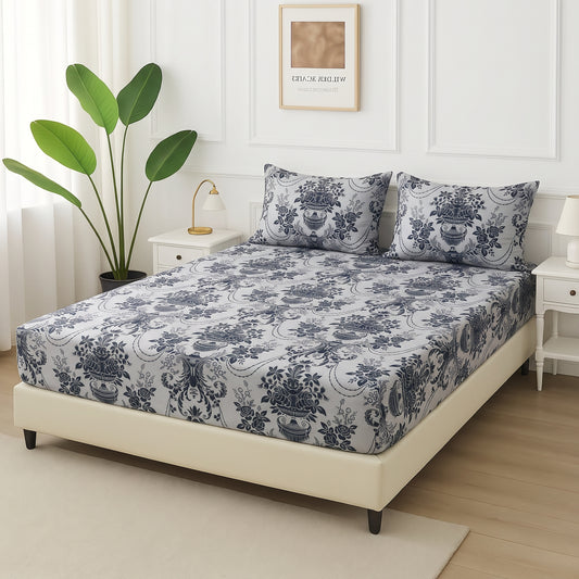 Royal Damask - Fitted Bedsheet Set