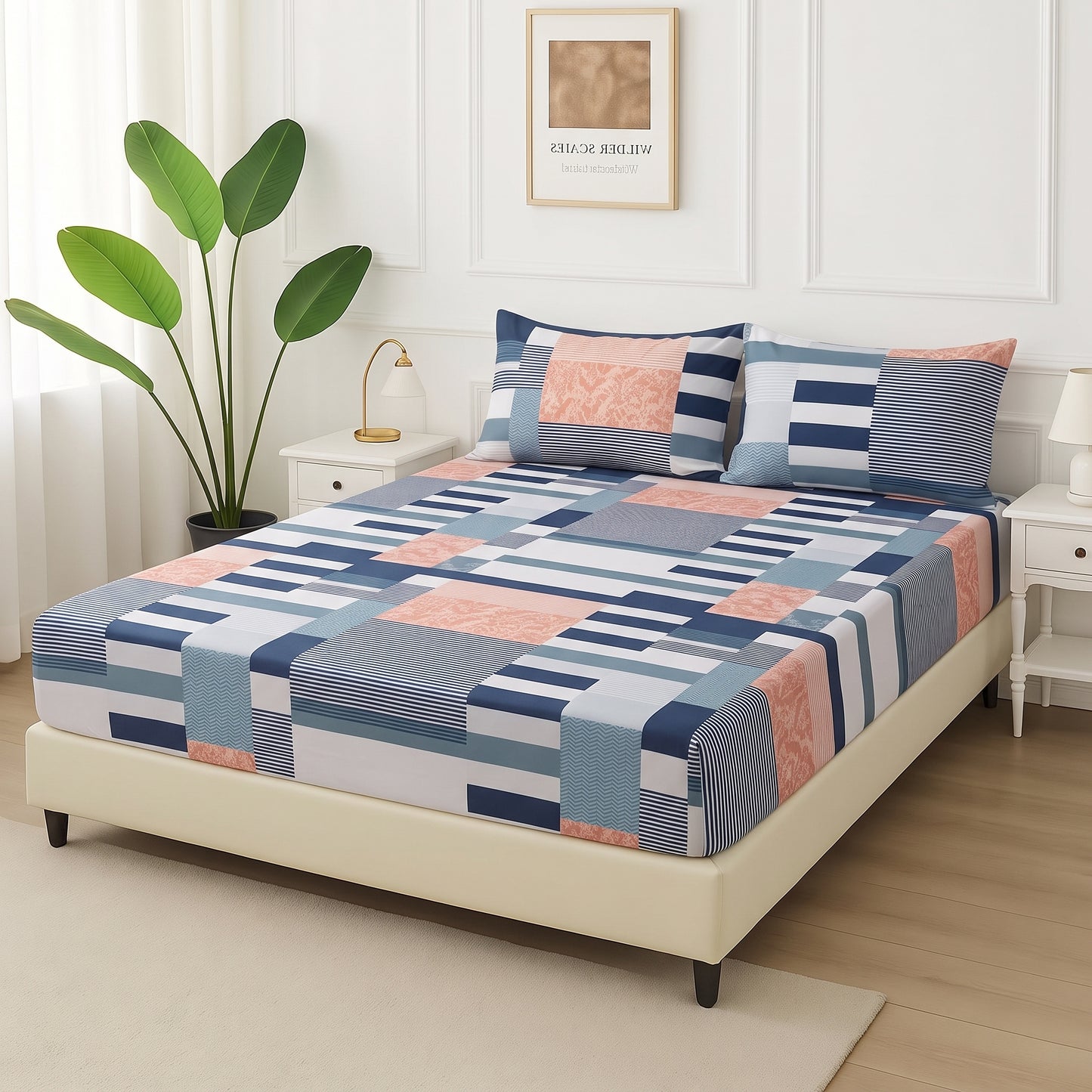 Coastal - Fitted Bedsheet Set