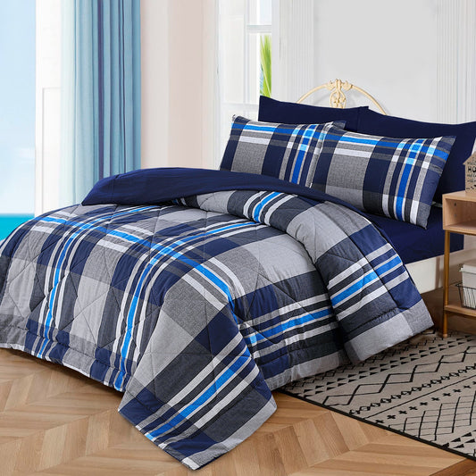 Oxford- 6pcs Summer Comforter Set (Light Filling)