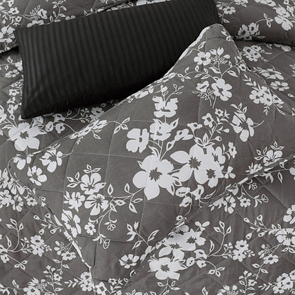 White Tulip- Premium Summer 6pcs Comforter Set