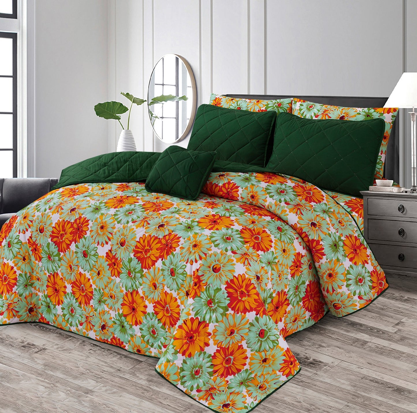 Oracle - 7pcs PREMIUM Summer Comforter Set (Light Filling)
