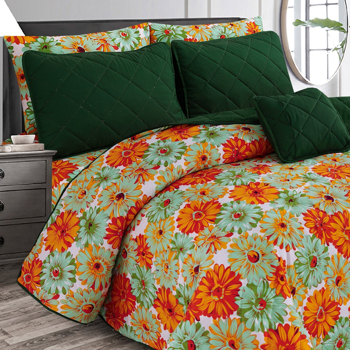 Oracle - 7pcs PREMIUM Summer Comforter Set (Light Filling)