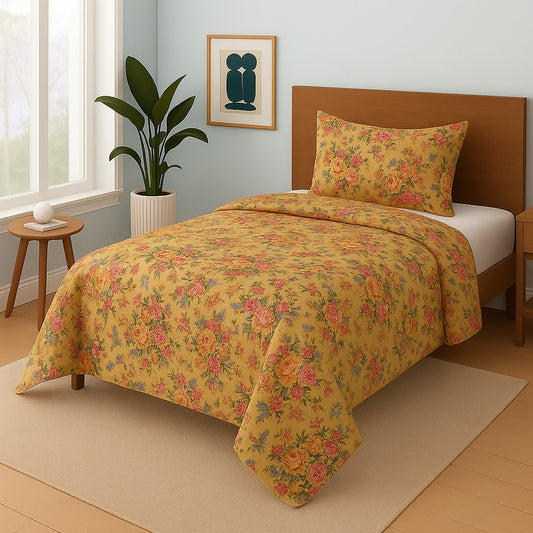 BROWNY- Single Bedsheet Set