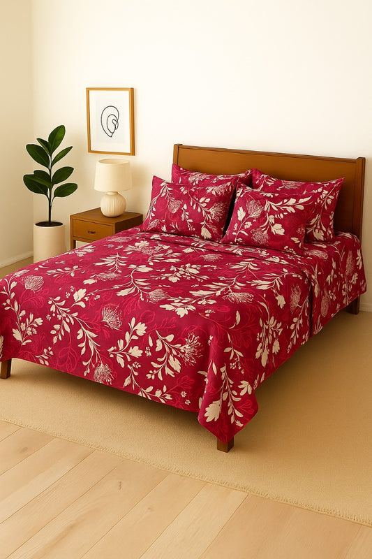NUKES- Bedsheet With 4 Pillow Covers