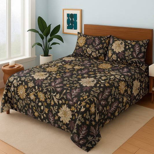 FOREST PATTA- Bedsheet Set