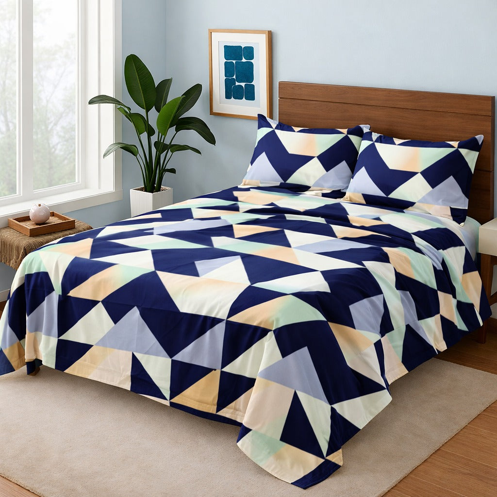 Multi Trio- Bedsheet Set