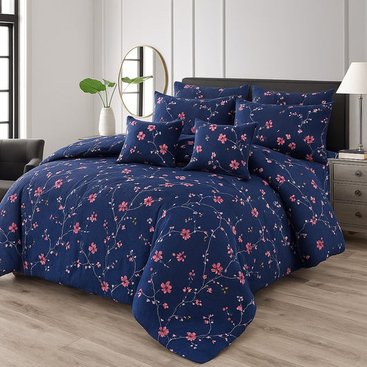 Tulip- 8pcs Summer Comforter set (light filling)