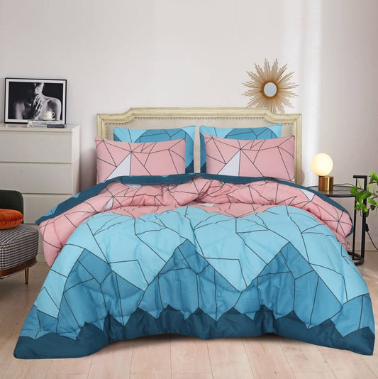 PYRAMID- 6pcs Summer Comforter Set (Light Filling)
