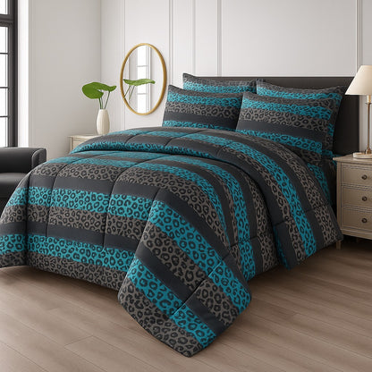 MAJENTA- 6pcs Summer Comforter Set (Light Filling)