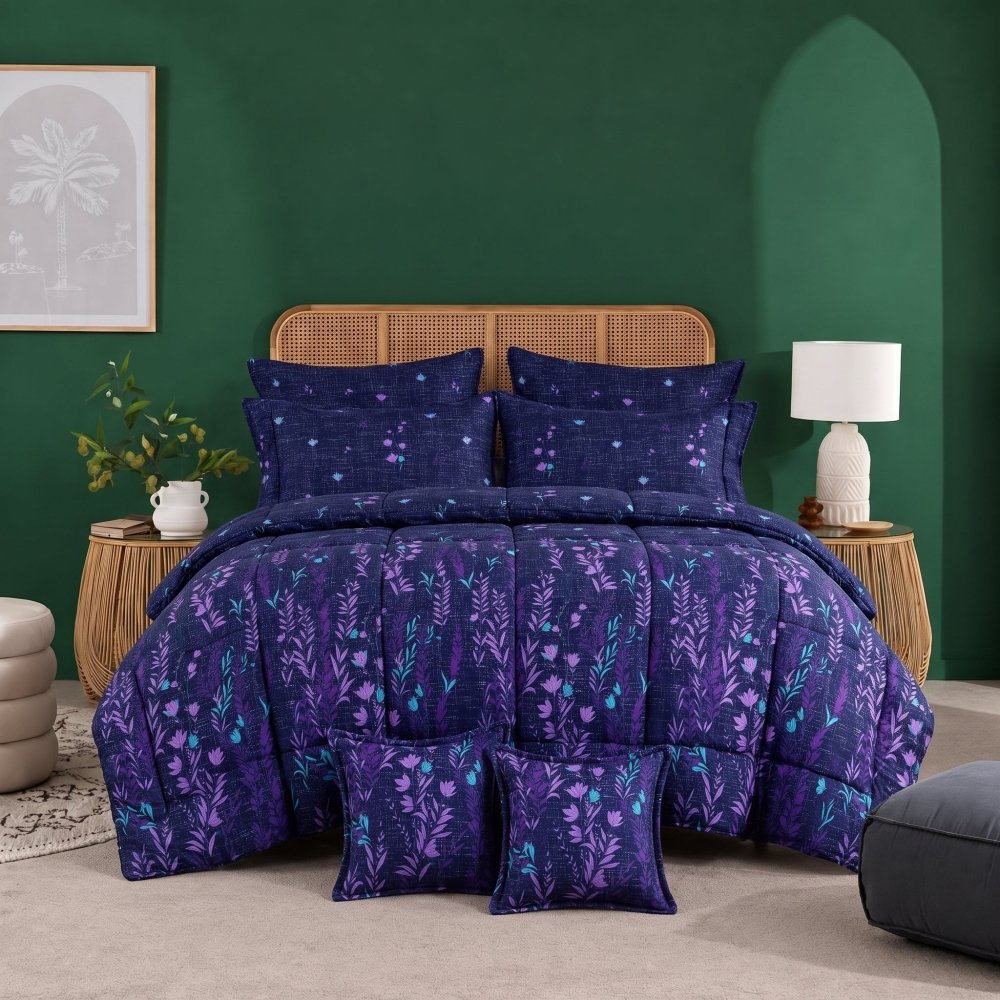 Alektra - 8pcs Premium Comforter Set - Zaraish.com