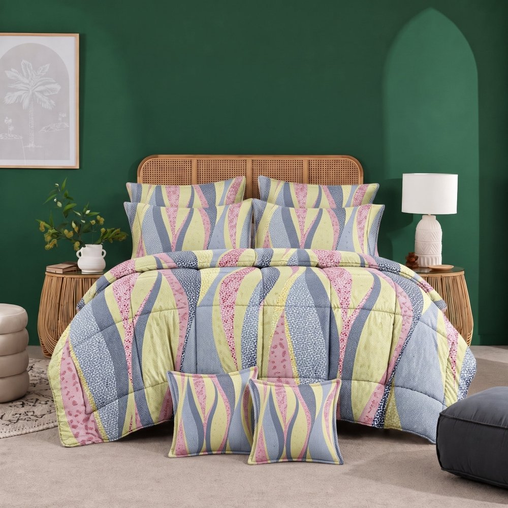 ART - 8pcs Premium Comforter Set - Zaraish.com