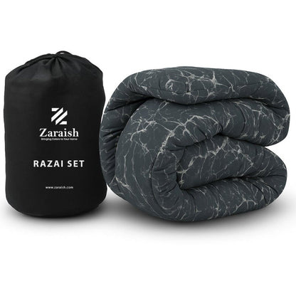 BLACK ELECTRIC - WINTER RAZAI Set (HEAVY FILLING) - Zaraish.com