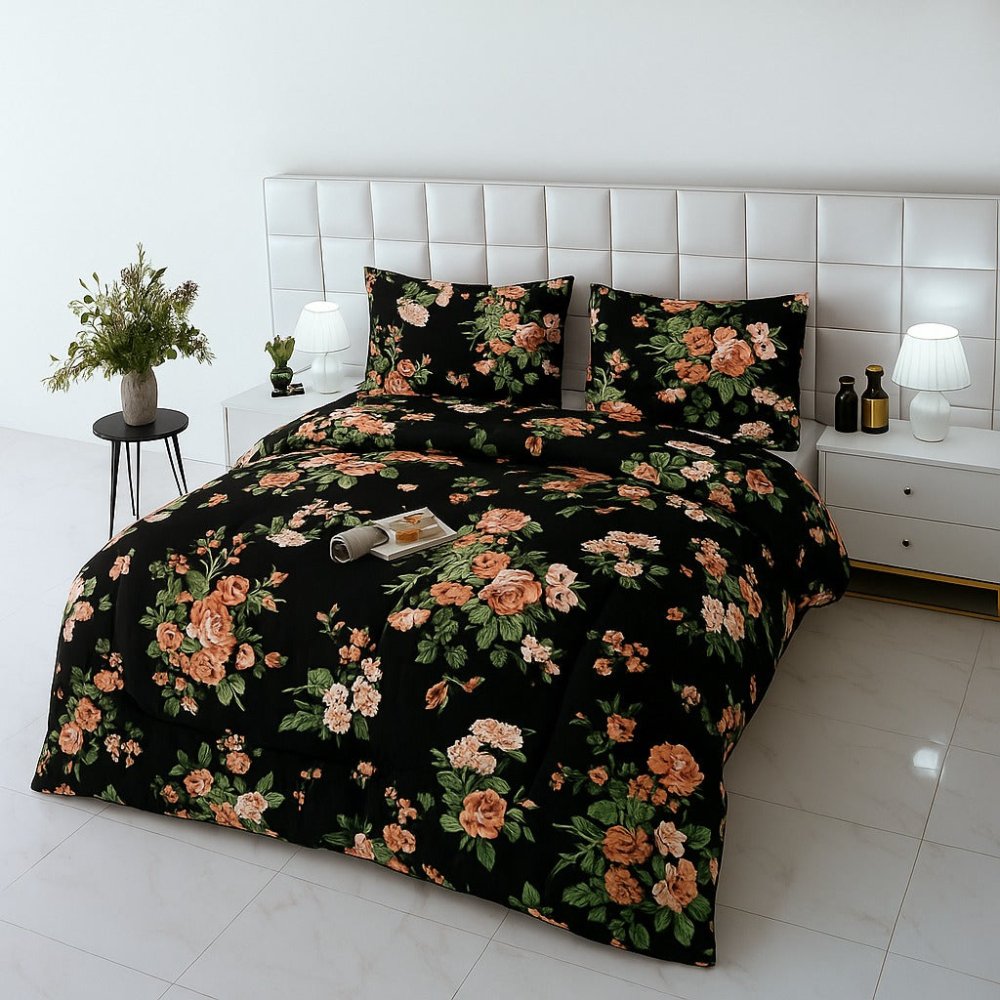 Black Tulip - WINTER RAZAI Set (HEAVY FILLING) - Zaraish.com