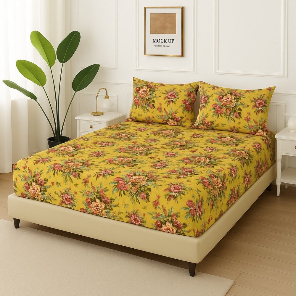 BROWNY - Fitted Bedsheet Set - Zaraish.com