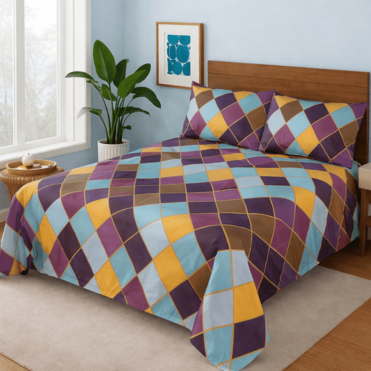Color Fusion - Bedsheet Set - Zaraish.com