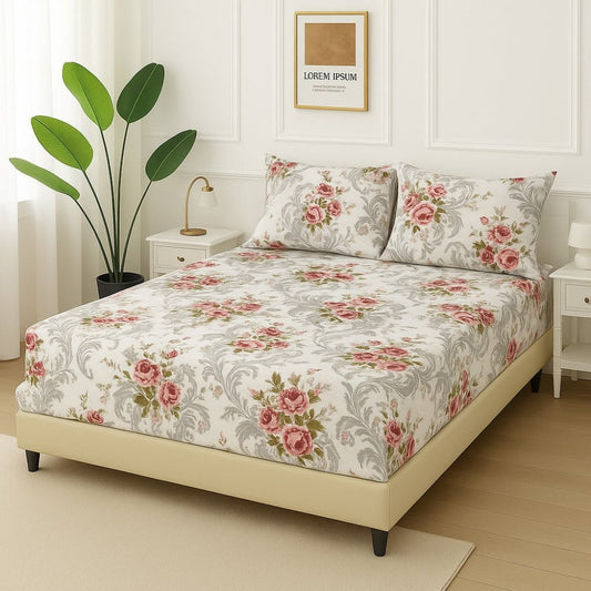 CONE FLOWER - Fitted Bedsheet Set - Zaraish.com